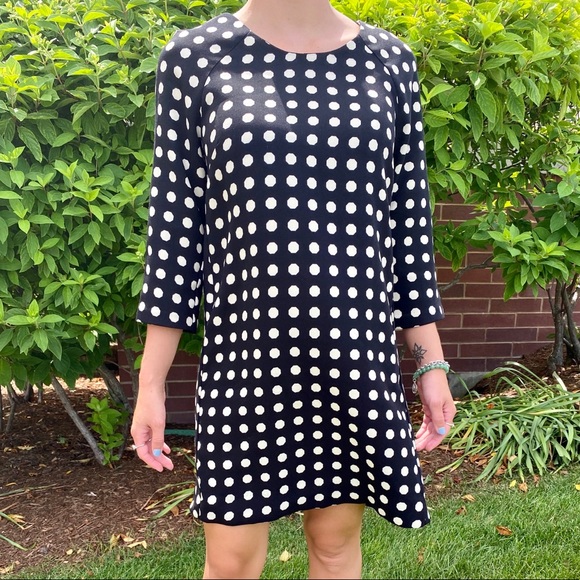 Lili Rose Black & White Dress - Picture 2 of 7